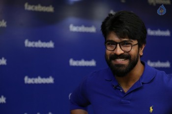 Ram Charan at Hyderabad Facebook Office - 41 of 60