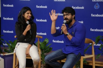 Ram Charan at Hyderabad Facebook Office - 42 of 60