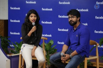 Ram Charan at Hyderabad Facebook Office - 44 of 60