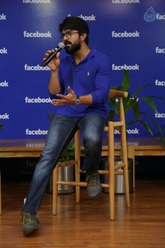 Ram Charan at Hyderabad Facebook Office - 46 of 60