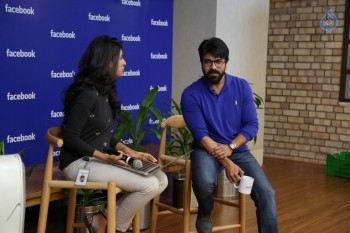 Ram Charan at Hyderabad Facebook Office - 51 of 60