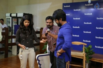 Ram Charan at Hyderabad Facebook Office - 52 of 60