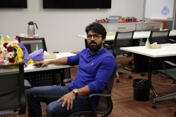 Ram Charan at Hyderabad Facebook Office - 54 of 60