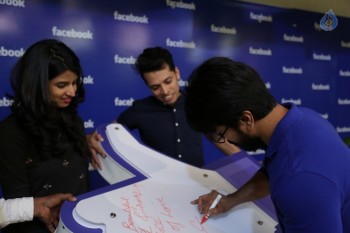 Ram Charan at Hyderabad Facebook Office - 57 of 60