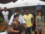 Ram Charan Birthday Celebrations in Orange Sets - 1 of 14