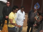 Ram Charan Birthday Celebrations in Orange Sets - 12 of 14