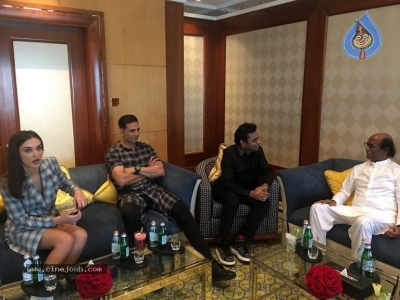 Robo 2.0 Movie Team Press Meet In Dubai - 1 of 4