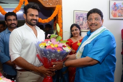 Sai Dharam Tej and VV Vinayak Movie Opening - 1 of 13