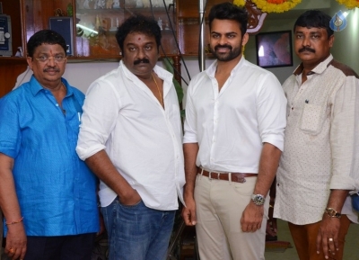 Sai Dharam Tej and VV Vinayak Movie Opening - 9 of 13