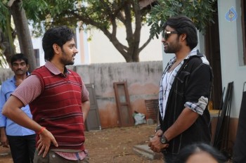 Sai Dharam Tej at Right Right Sets - 2 of 8