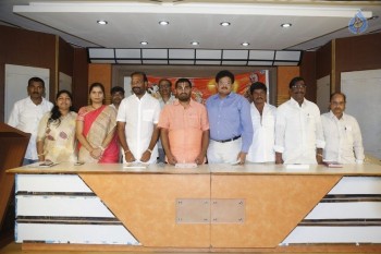 Sangasamskartha Bhagavath Ramanujulu Press Meet - 1 of 42