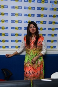 Sangeetha at Big FM Studio - 7 of 17