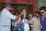 Shruti Haasan Bday at Yevadu Set - 7 of 9