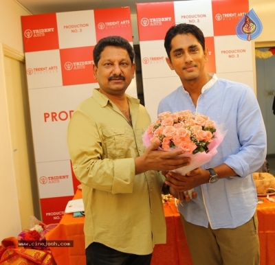 Siddharth New Movie Opening Stills - 17 of 21