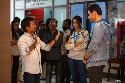 Spyder Movie Working Photos - 2 of 6