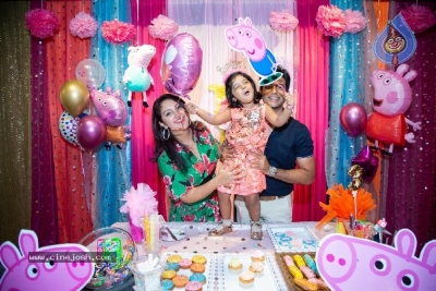 Sridevi Vijaykumar - Rahul Daughter Rupikaa 3rd Birthday Stills - 2 of 16