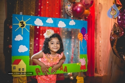 Sridevi Vijaykumar - Rahul Daughter Rupikaa 3rd Birthday Stills - 4 of 16