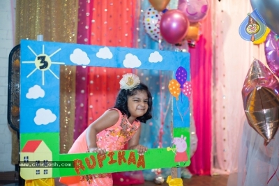 Sridevi Vijaykumar - Rahul Daughter Rupikaa 3rd Birthday Stills - 5 of 16