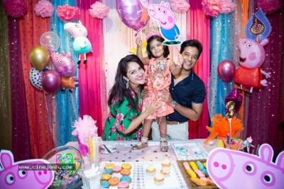 Sridevi Vijaykumar - Rahul Daughter Rupikaa 3rd Birthday Stills - 13 of 16