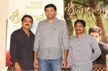 Srimanthudu New Press Meet - 7 of 18