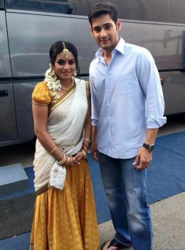 Srimanthudu Working Photos - 2 of 9