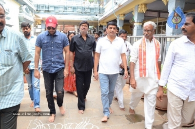 Srinivasa Kalyanam Team At Vijayawada Kanaka Durga Temple - 5 of 15