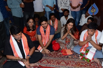 Srinivasa Kalyanam Team At Vijayawada Kanaka Durga Temple - 7 of 15