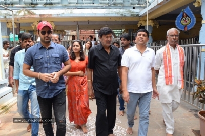 Srinivasa Kalyanam Team At Vijayawada Kanaka Durga Temple - 11 of 15