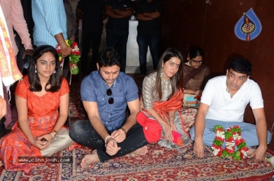 Srinivasa Kalyanam Team At Vijayawada Kanaka Durga Temple - 13 of 15