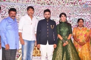 Swathi and Ravi Kumar Yadav Wedding Reception - 38 of 137