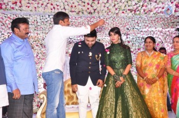 Swathi and Ravi Kumar Yadav Wedding Reception - 136 of 137