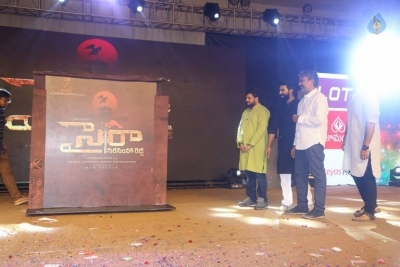 Sye Raa Narasimha Reddy Motion Poster and Logo Launch - 19 of 55