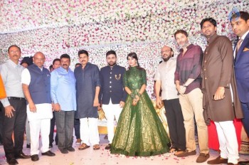 Talasani Srinivas Yadav Daughter Swathi Wedding Reception 1 - 2 of 103