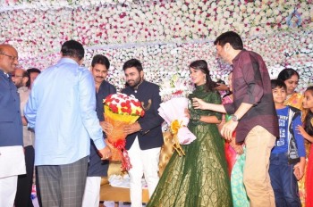 Talasani Srinivas Yadav Daughter Swathi Wedding Reception 1 - 10 of 103