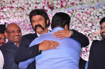 Talasani Srinivas Yadav Daughter Swathi Wedding Reception 1 - 12 of 103