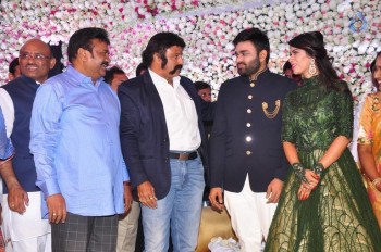 Talasani Srinivas Yadav Daughter Swathi Wedding Reception 1 - 24 of 103