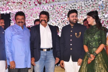 Talasani Srinivas Yadav Daughter Swathi Wedding Reception 1 - 32 of 103