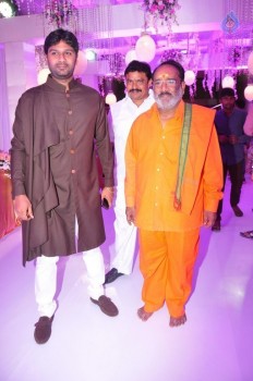 Talasani Srinivas Yadav Daughter Swathi Wedding Reception 1 - 39 of 103