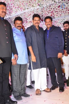 Talasani Srinivas Yadav Daughter Swathi Wedding Reception 1 - 98 of 103