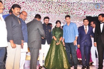 Talasani Srinivas Yadav Daughter Swathi Wedding Reception 2 - 11 of 82