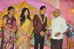 Tamil Stars at Bharat n Jessy Wedding Reception - 49 of 160