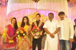 Tamil Stars at Bharat n Jessy Wedding Reception - 122 of 160