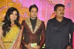 Tamil Stars at Bharat n Jessy Wedding Reception - 123 of 160