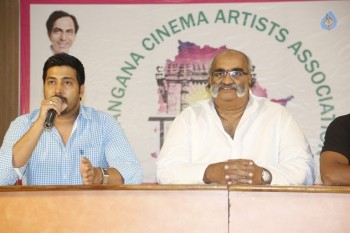 Telangana Cinema Artists Association Press Meet - 9 of 14