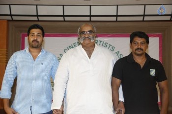 Telangana Cinema Artists Association Press Meet - 10 of 14
