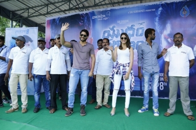 Yuddham Sharanam Movie Team In Vizag - 3 of 20