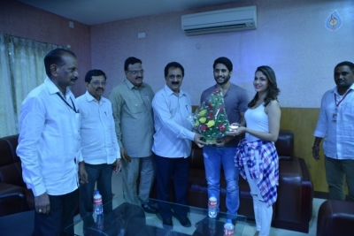 Yuddham Sharanam Movie Team In Vizag - 12 of 20