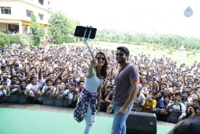 Yuddham Sharanam Movie Team In Vizag - 15 of 20