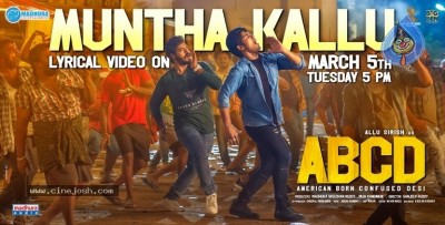 ABCD Second Single Announcement Poster