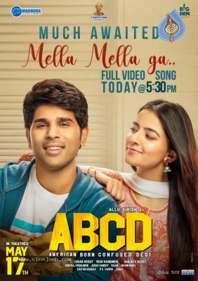 ABCD Video Song Announcement Poster